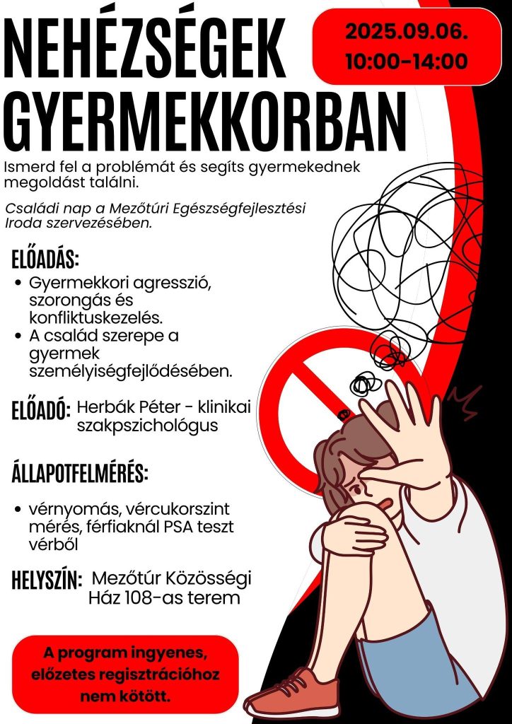 Nehézségek gyermekkorban - előadás