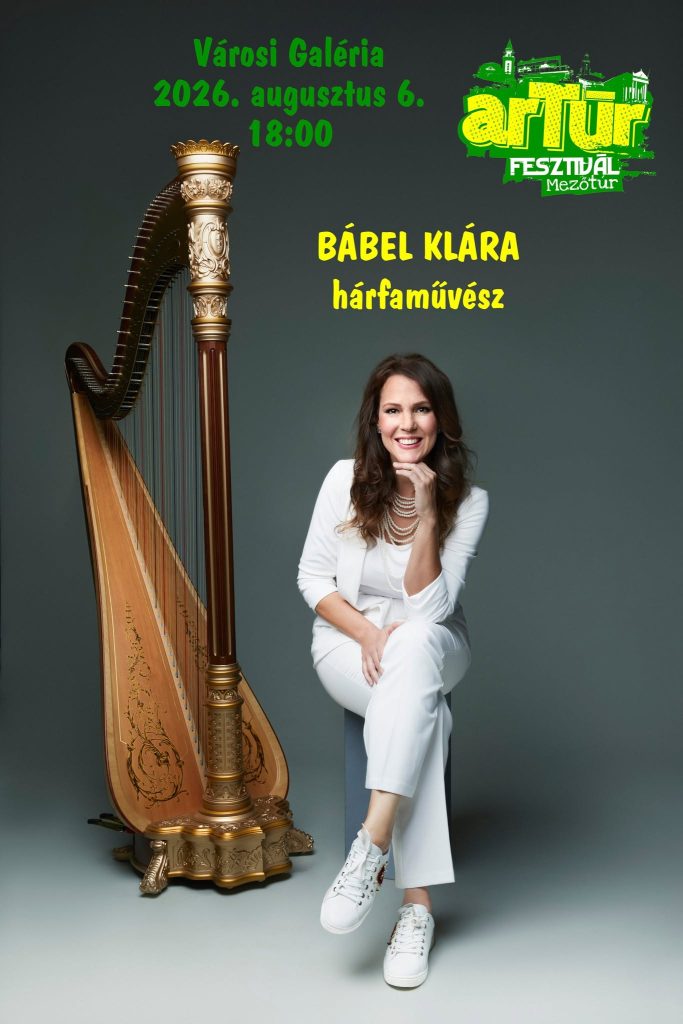 Bábel Klára - hárfaművész - ArTúr Fesztivál