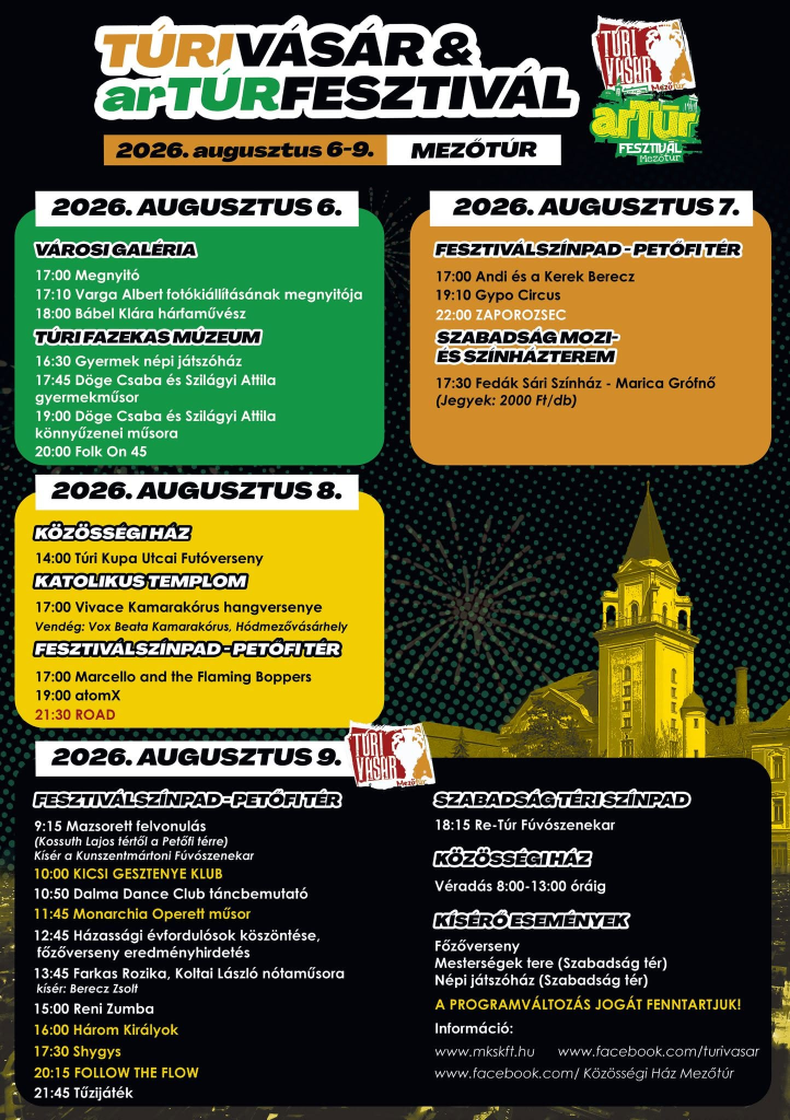 ArTúr Fesztivál Mezőtúr