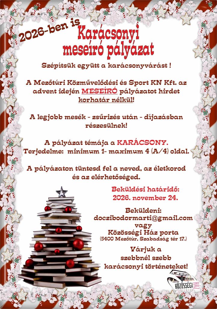 Karácsonyi meseíró pályázat